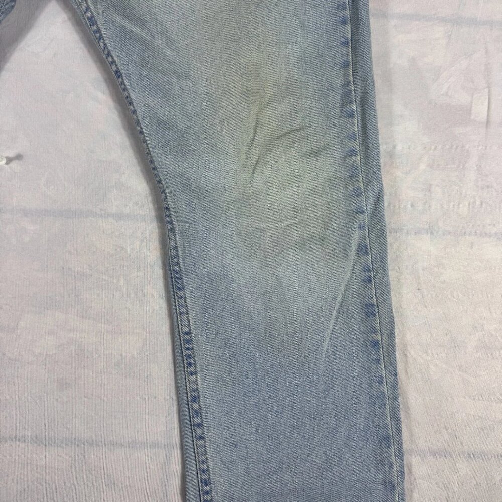 Levi's 510 Men's Skinny Leg Jeans Blue Denim Light Wash Stretch 5-Pocket W36 L29 - Picture 7 of 16